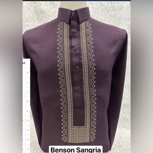 Modern Barong- Embroidered Men’s